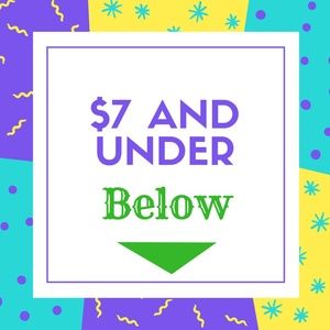 $7 FLASH SALE DOWN BELOW!